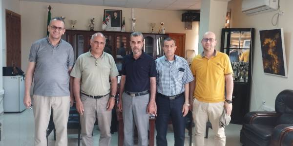 زيارة الاستاذ زيدي مصطفى من جامعة فرنسا إلى كلية العلوم والتكنولوجيا  